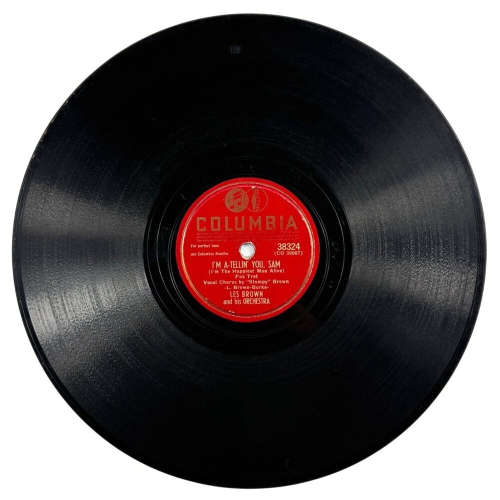 Les Brown - I'm A-Tellin You, Sam / I've Got My Love To Keep... 38324 Columbia